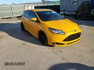 2014 Ford Focus ST with VIN 1FADP3L98EL130760, listed as a Copart auction lot 51217695 with 36,522 mi miles and Salvage Title. Bid and sale history available at carsss.com. Image 10.