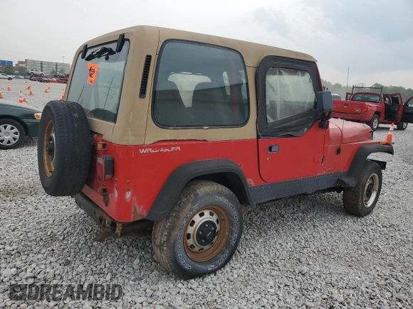 1993 Jeep Wrangler S z VIN 1J4FY19PXPP264847, wystawiony jako Copart lot #59141745 z przebiegiem 179 154 mil mil oraz Czysty tytuł • Clean title. Historia ofert i sprzedaży dostępna na DreamBid. Obrazek 3.