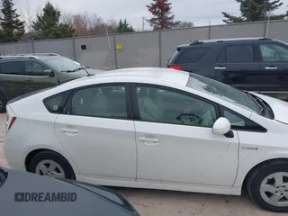 2011 Toyota Prius I with VIN JTDKN3DU4B0320191, listed as a IAAI auction lot 42001220 with 195,180 mi miles. Bid and sale history available at carsss.com. Image 14.