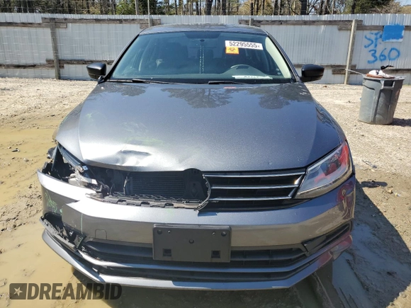 2015 Volkswagen Jetta SE with VIN 3VWD17AJXFM259533, listed as a Copart auction lot 52295555 with 170,886 mi miles and Salvage title. Bid and sale history available at DreamBid. Image 5.