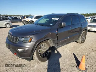 2018 Jeep Grand Cherokee Trailhawk with VIN 1C4RJFLT5JC433326, listed as a Copart auction lot 41622585 with 46,784 mi miles and Salvage Title. Bid and sale history available at carsss.com. Image 1.