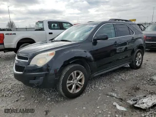 2010 Chevrolet Equinox LT w/1LT with VIN 2CNALDEW2A6368619, listed as a Copart auction lot 43644985 with 157,771 mi miles and Salvage Title. Bid and sale history available at carsss.com. Image 1.