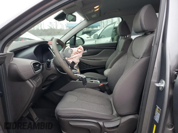 2019 Hyundai Santa Fe SE with VIN 5NMS23AD2KH015852, listed as a Copart auction lot 72000022 with 53,302 mi miles. Bid and sale history available at carsss.com. Image 7.