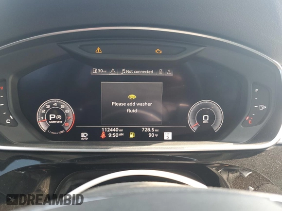 2019 Audi A8 с VIN WAU8DAF80KN011836, выставлен на аукционе Copart как лот 62302435 с пробегом 112 440 миль миль и Списание • Salvage title. История ставок и продаж доступна на DreamBid. Изображение 9.