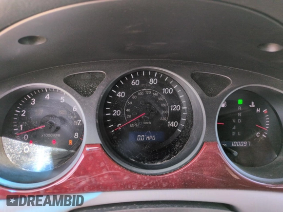 2002 Lexus ES 300 with VIN JTHBF30G725034964, listed as a Copart auction lot 51224395 with 100,097 mi miles and Salvage Title. Bid and sale history available at DreamBid. Image 9.