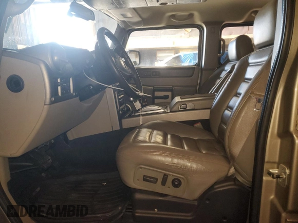 2004 Hummer H2 with VIN 5GRGN23U34H104465, listed as a Copart auction lot 41432055 with 154,346 mi miles and Salvage Title. Bid and sale history available at carsss.com. Image 7.