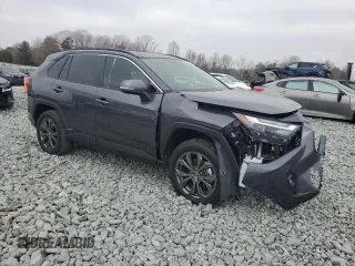 2025 Toyota RAV4 Hybrid XLE Premium z VIN JTMB6RFV6SJ065723, wystawiony jako Copart lot #49062015 z przebiegiem 2 702 mil mil oraz Szkoda całkowita • Salvage title. Historia ofert i sprzedaży dostępna na DreamBid. Obrazek 4.