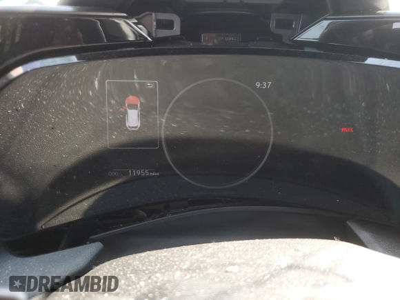 2025 Lexus NX 350 with VIN 2T2AGCEZ3SC066555, listed as a Copart auction lot 59521925 with 11,955 mi miles and Salvage title. Bid and sale history available at DreamBid. Image 9.