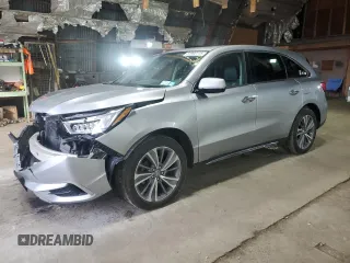 2018 Acura MDX Technology z VIN 5J8YD4H56JL009110, wystawiony jako Copart lot #51992115 z przebiegiem 109 258 mil mil oraz Szkoda całkowita • Salvage title. Historia ofert i sprzedaży dostępna na DreamBid. Obrazek 1.