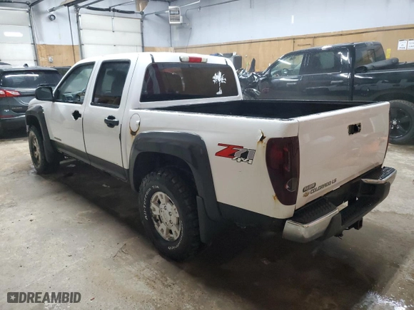 2005 Chevrolet Colorado 1SF LS Z71 with VIN 1GCDT136958234788, listed as a Copart auction lot 52852435 with 241,018 mi miles and Clean Title. Bid and sale history available at carsss.com. Image 2.