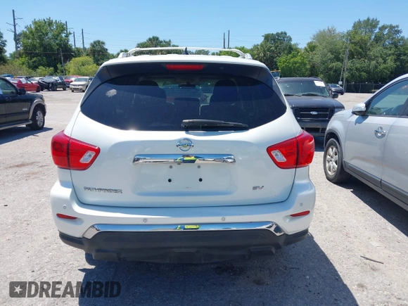 2018 Nissan Pathfinder SV with VIN 5N1DR2MN3JC620443, listed as a IAAI auction lot 42065523 with 137,449 mi miles. Bid and sale history available at carsss.com. Image 15.