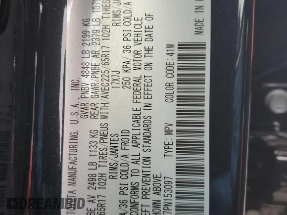 2023 Mazda CX-50 S Select with VIN 7MMVABAM7PN153097, listed as a Copart auction lot 70984753 with 3,576 mi miles and . Bid and sale history available at DreamBid. Image 12.