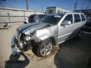 2008 Jeep Grand Cherokee SRT-8 with VIN 1J8HR78358C192213, listed as a Copart auction lot 63658294 with 126,140 mi miles and Salvage Title. Bid and sale history available at carsss.com. Image 1.