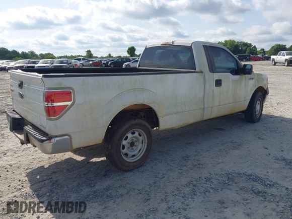 2013 Ford F-150 XL with VIN 1FTMF1CMXDKE37423, listed as a IAAI auction lot 42261679 with 185,759 mi miles and . Bid and sale history available at DreamBid. Image 4.