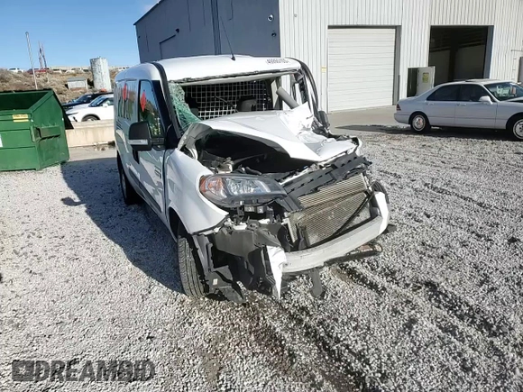2020 Ram ProMaster City Cargo Tradesman with VIN ZFBHRFAB9L6P17996, listed as a Copart auction lot 49265105 with Not Provided miles and Salvage Title. Bid and sale history available at carsss.com. Image 10.