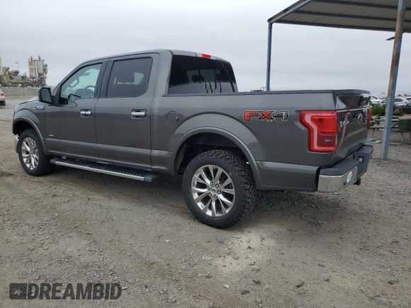 2017 Ford F-150 XL with VIN 1FTEW1EG2HKC06484, listed as a Copart auction lot 60051635 with 115,425 mi miles and Salvage title. Bid and sale history available at DreamBid. Image 2.