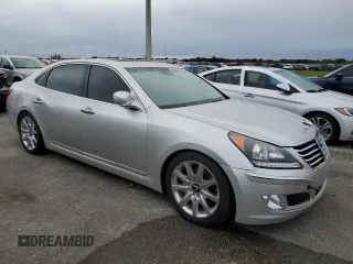 2011 Hyundai Equus Signature z VIN KMHGH4JF6BU034145, wystawiony jako Copart lot #74469184 z przebiegiem Nie podano mil oraz Szkody całkowita. Historia ofert i sprzedaży dostępna na DreamBid. Obrazek 4.