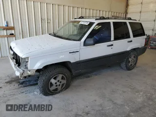1995 Jeep Grand Cherokee Laredo with VIN 1J4GZ58Y0SC572757, listed as a Copart auction lot 52733375 with 160,588 mi miles and Salvage Title. Bid and sale history available at carsss.com. Image 1.