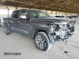 2024 Toyota Tundra 1794 Edition with VIN 5TFMA5DB7RX134340, listed as a Copart auction lot 52682195 with 29,271 mi miles and Salvage title. Bid and sale history available at DreamBid. Image 4.