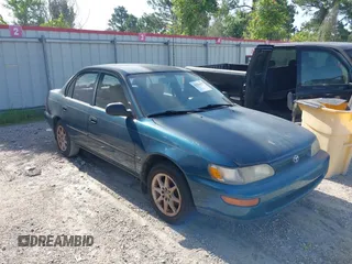 1994 Toyota Corolla with VIN 1NXAE04B6RZ122025, listed as a IAAI auction lot 42256057 with 45,780 mi miles and . Bid and sale history available at DreamBid. Image 1.