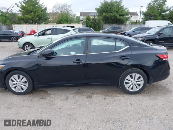 2020 Nissan Sentra S with VIN 3N1AB8BVXLY263499, listed as a IAAI auction lot 42175882 with 152,825 mi miles and . Bid and sale history available at DreamBid. Image 14.