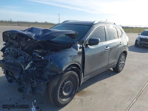 2016 Nissan Rogue SV with VIN JN8AT2MT2GW006776, listed as a IAAI auction lot 41831801 with 222,246 mi miles. Bid and sale history available at carsss.com. Image 2.