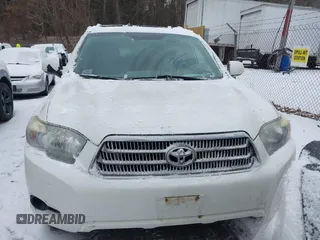 2009 Toyota Highlander Hybrid with VIN JTEEW41A992037404, listed as a IAAI auction lot 41434265 with 197,608 mi miles. Bid and sale history available at carsss.com. Image 12.