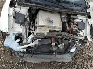 2015 Nissan LEAF S with VIN 1N4AZ0CP9FC314892, listed as a Copart auction lot 50847375 with 108,300 mi miles and Salvage Title. Bid and sale history available at carsss.com. Image 12.