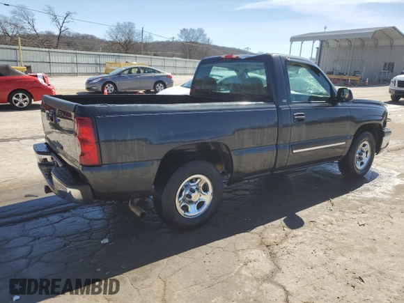 2004 Chevrolet Silverado 1500 Work Truck with VIN 1GCEC14XX4Z308059, listed as a Copart auction lot 47212375 with 76,014 mi miles and Salvage Title. Bid and sale history available at carsss.com. Image 3.