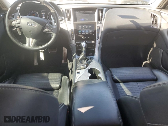2016 Infiniti Q50 Red Sport 400 с VIN JN1FV7AR4GM451102, выставлен на аукционе Copart как лот 56391595 с пробегом 95 916 миль миль и На запчасти • Non repairable. История ставок и продаж доступна на DreamBid. Изображение 8.