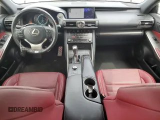 2018 Lexus IS 300 with VIN JTHBA1D27J5076809, listed as a Copart auction lot 65067425 with 7,644 mi miles and Salvage title. Bid and sale history available at DreamBid. Image 8.