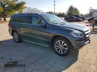 2016 Mercedes-Benz GL with VIN 4JGDF2EE1GA695136, listed as a Copart auction lot 44598015 with 157,983 mi miles and Clean Title. Bid and sale history available at carsss.com. Image 4.
