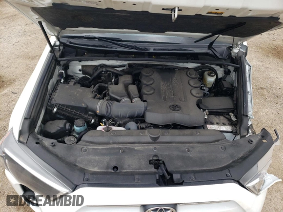 2023 Toyota 4Runner SR5 with VIN JTEEU5JR7P5297006, listed as a Copart auction lot 53828885 with 34,777 mi miles and Salvage title. Bid and sale history available at DreamBid. Image 11.