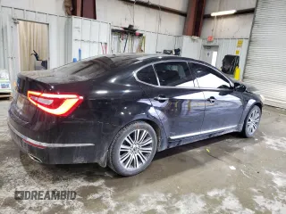 2015 Kia Cadenza Premium with VIN KNALN4D77F5177179, listed as a Copart auction lot 45297215 with 170,043 mi miles and Salvage Title. Bid and sale history available at carsss.com. Image 3.