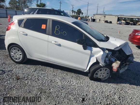 2018 Ford Fiesta S with VIN 3FADP4TJ2JM132674, listed as a Copart auction lot 87371674 with Not provided miles and Non repairable. Bid and sale history available at DreamBid. Image 4.