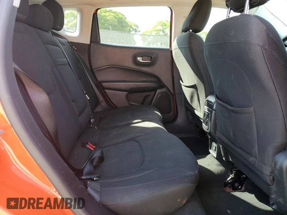 2017 Jeep Compass Sport с VIN 3C4NJCAB9HT690673, выставлен на аукционе Copart как лот 57122075 с пробегом 94 107 миль миль и Списание • Salvage title. История ставок и продаж доступна на DreamBid. Изображение 10.
