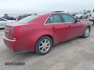 2008 Cadillac CTS RWD w/1SA with VIN 1G6DF577680197352, listed as a IAAI auction lot 41939800 with 188,667 mi miles. Bid and sale history available at carsss.com. Image 4.