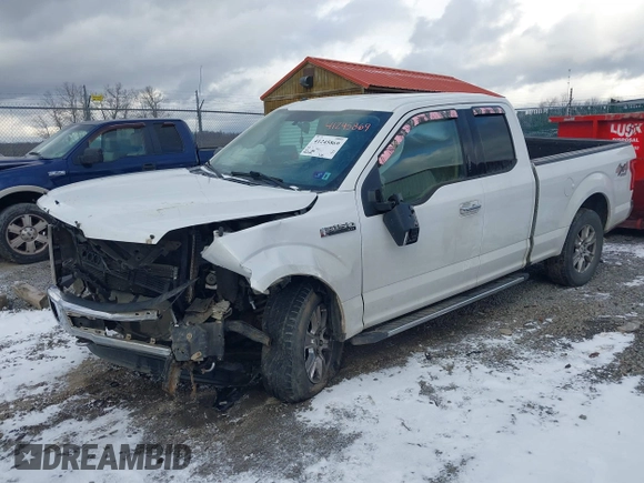 2016 Ford F-150 XLT with VIN 1FTFX1EF3GFD38749, listed as a IAAI auction lot 41245869 with 126,799 mi miles. Bid and sale history available at carsss.com. Image 17.