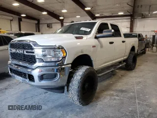 2020 Ram 2500 Tradesman with VIN 3C6UR5CJ7LG146038, listed as a Copart auction lot 88790825 with 77,398 mi miles and Salvage Title. Bid and sale history available at carsss.com. Image 1.