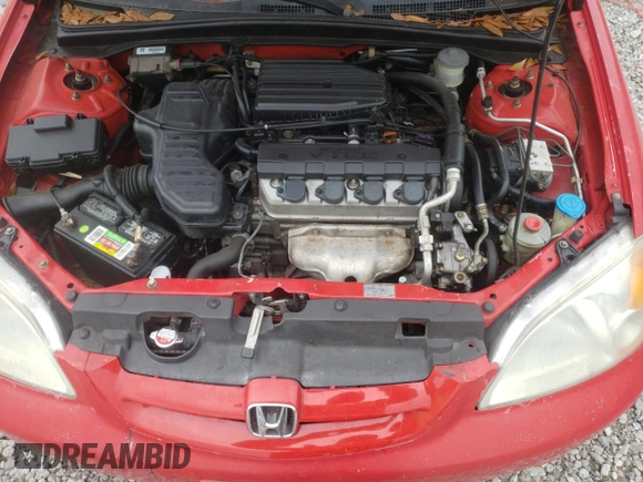 2003 Honda Civic EX with VIN 1HGEM22933L031992, listed as a Copart auction lot 51784275 with 228,300 mi miles and Salvage Title. Bid and sale history available at DreamBid. Image 12.