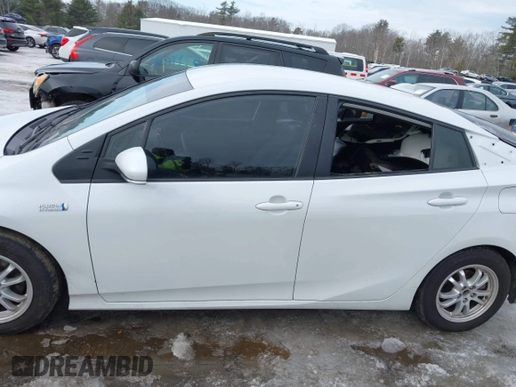 2021 Toyota Prius LE with VIN JTDKAMFP5M3181120, listed as a IAAI auction lot 41623588 with 83,809 mi miles and . Bid and sale history available at DreamBid. Image 14.