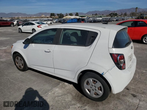 2014 Chevrolet Sonic LS with VIN 1G1JB6SHXE4192752, listed as a Copart auction lot 86846494 with 158,690 mi miles and Salvage title. Bid and sale history available at DreamBid. Image 2.