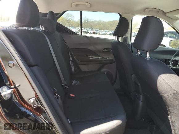 2024 Nissan Kicks S with VIN 3N1CP5BV9RL565865, listed as a Copart auction lot 50495815 with 8,343 mi miles and Salvage Title. Bid and sale history available at carsss.com. Image 12.