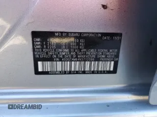 2022 Subaru Impreza Special Sports with VIN 4S3GTAM64N3712396, listed as a Copart auction lot 88758185 with 25,970 mi miles and Salvage title. Bid and sale history available at DreamBid. Image 13.