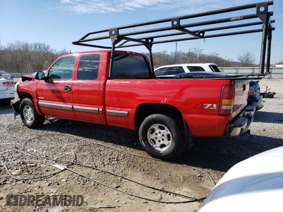 2002 Chevrolet Silverado 1500 LS with VIN 1GCEK19T92Z323416, listed as a Copart auction lot 49592765 with 274,598 mi miles and Salvage Title. Bid and sale history available at DreamBid. Image 2.