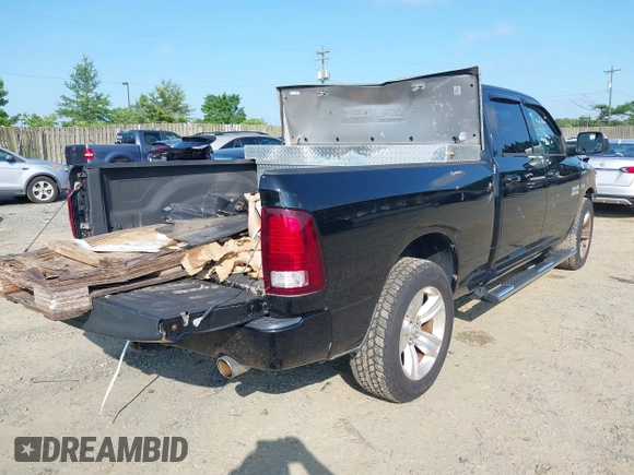 2014 Ram 1500 Sport with VIN 1C6RR7UT2ES136028, listed as a IAAI auction lot 42716600 with 119,148 mi miles and . Bid and sale history available at DreamBid. Image 4.