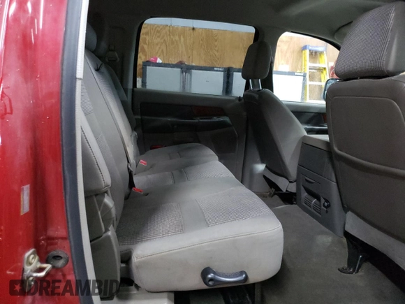 2006 Dodge 1500 SLT with VIN 3D7KS19D36G184729, listed as a Copart auction lot 52137315 with 177,122 mi miles and Clean Title. Bid and sale history available at carsss.com. Image 10.