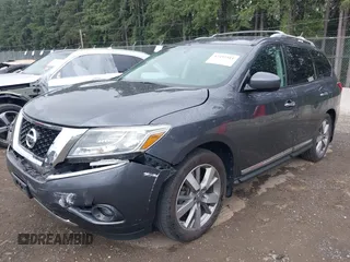 2013 Nissan Pathfinder SV with VIN 5N1AR2MM8DC611266, listed as a IAAI auction lot 42497311 with 120,191 mi miles and . Bid and sale history available at DreamBid. Image 2.