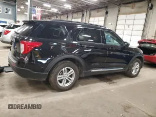 2023 Ford Explorer XLT with VIN 1FMSK8DH6PGB89641, listed as a Copart auction lot 48202405 with 16,758 mi miles and Salvage Title. Bid and sale history available at carsss.com. Image 3.