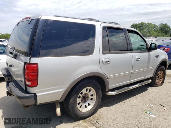 2000 Ford Expedition XLT with VIN 1FMRU1660YLB50757, listed as a Copart auction lot 60379794 with Not Provided miles and Non Repairable. Bid and sale history available at DreamBid. Image 3.